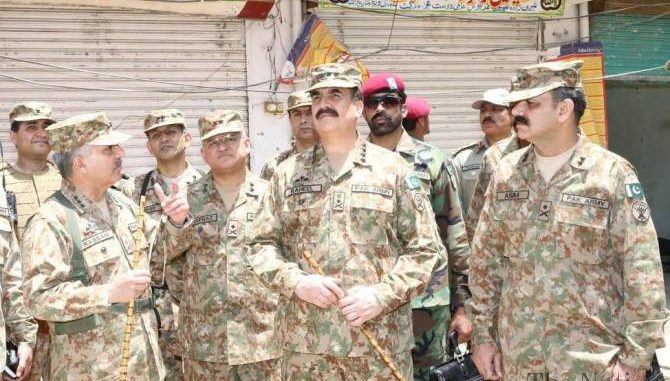 COAS Promises To Hunt-Down Militants COAS Promises To Hunt-Down Militants